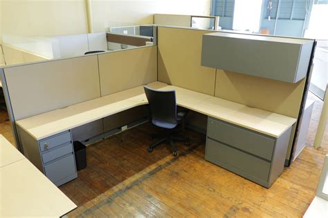 Steelcase Answer 8x8′ Cubicles With Overhead Storage • Peartree Office