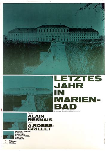 L’Annee Derniere A Marienbad / Letztes Jahr In Marienbad / Last Year in ...