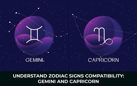 Understand Zodiac Signs Compatibility Gemini And Capricorn