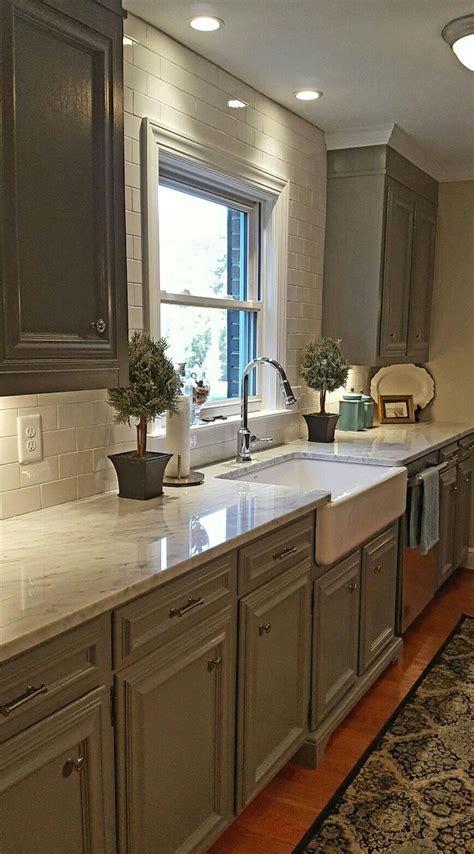 Kitchen Update Added Trim To Existing Cabinets And Repainted Chelsea