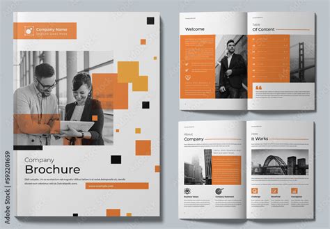 Business Brochure Design Template Stock Template | Adobe Stock