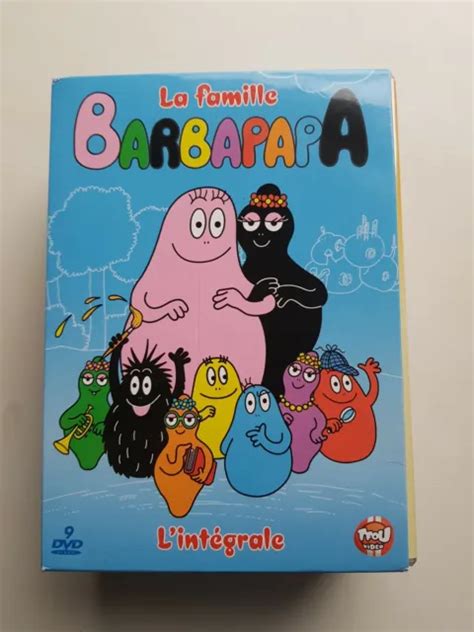 LA FAMILLE BARBAPAPA L intégrale Coffret 9 DVD EUR 91 62 PicClick FR