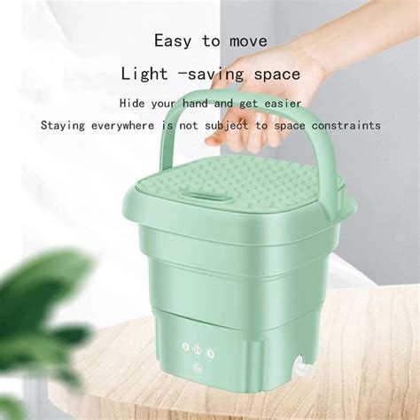 Mini Machine Laver Pliable Enti Rement Automatique Nettoyage Par