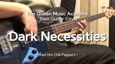 부천 더퀸 실용음악 베이스기타 성인취미클래스 수강생 커버 Red Hot Chili Peppers Dark Necessities Bass Cover YouTube