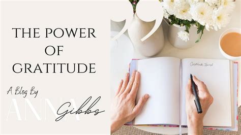 The Power of Gratitude