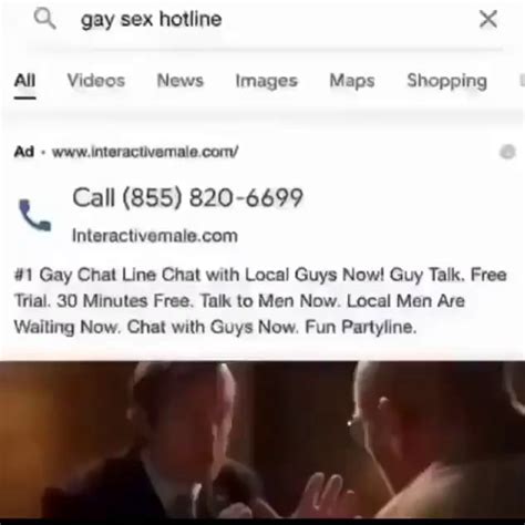 Gay Sex Hotline X All Video News Images Maps Shopping Ad Interactivemale Corny Call