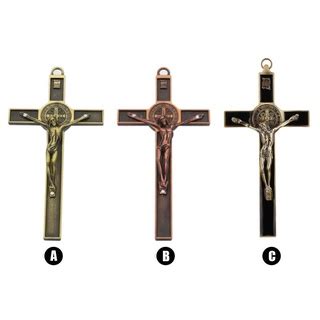 Igrejas Relics Figurinhas Crucifixo Jesus Cristo No Suporte Cruz Parede