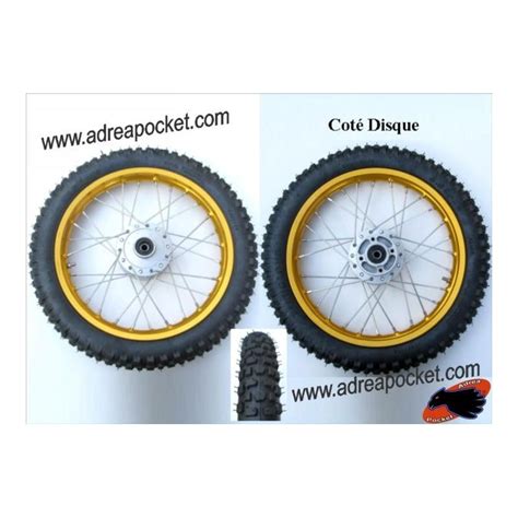 Roue Avant Aluminium Dor E Pouces X Dirt Bike Adreapocket