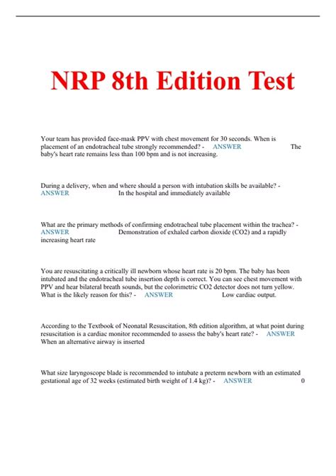 Nrp 8th Edition Test 20232024 Nrp 8th Edition Stuvia Us