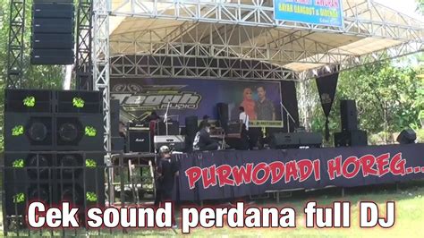 Cek Sound Dj Teguh Audio Titisan Brewog Audio Youtube