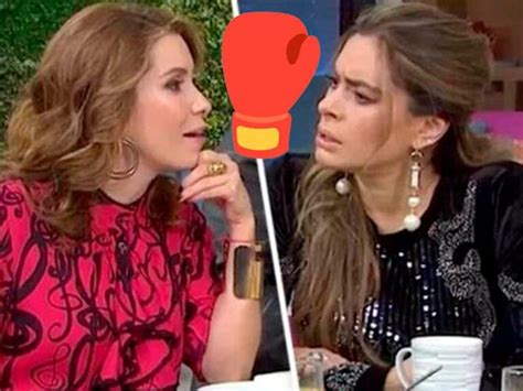 Vídeo Galilea Montijo se pelea con Andrea Escalona en el programa Hoy