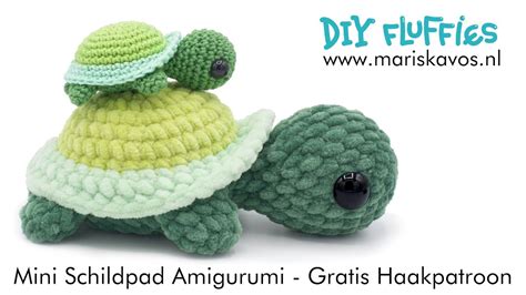 Mini Schilpad Amigurumi Knuffel Haken Voor Beginners Nederlands Youtube