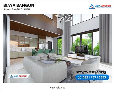 Biaya Bangun Rumah Tinggal 3 Lantai Per Meter 2023 2024