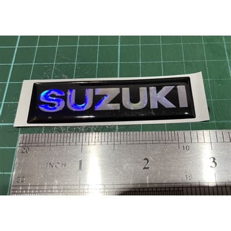 Sticker Suzuki Emblem Logo Timbul Shopee Malaysia