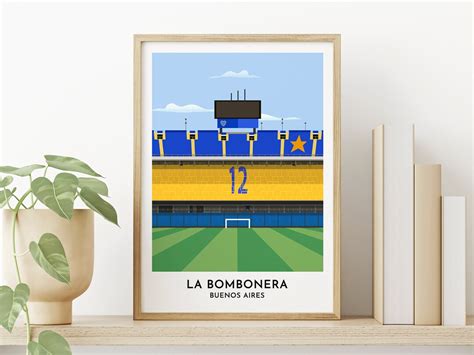 Boca Juniors La Bombonera Print T Buenos Aires Art Print
