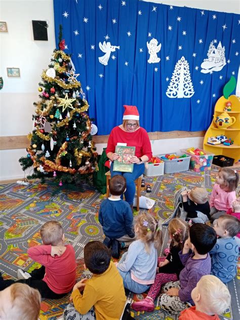 Wizyta pani bibliotekarki w grupie Biedronki Szkoła Podstawowa nr 5