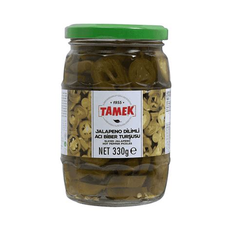 Tamek Jalapeno Acı Biber Turşusu 330 Gr