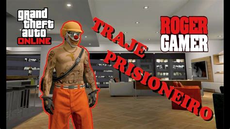 Gta V Online Traje De Prisioneiro Capacete Bal Stico Laranja