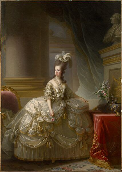 Elisabeth Louise Vigée Le Brun | Marie Antoinette in Court Dress | The ...