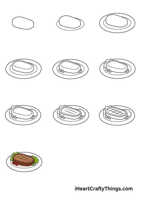 Easy Step By Step How To Draw Food Maldonado Thimeftes