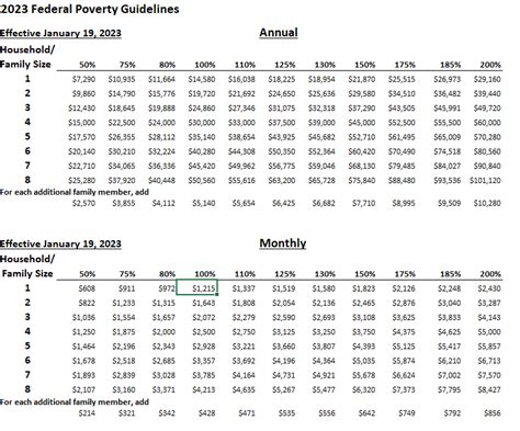 POVERTY GUIDELINES - Northeast Iowa Community Action Corporation