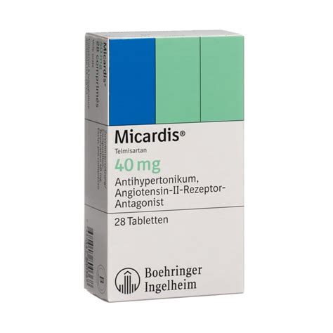 MICARDIS Cpr 40 Mg Blist 28 Pce Commander En Ligne