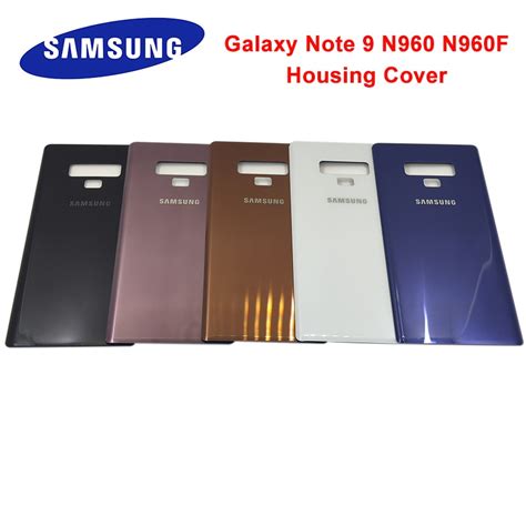 ฝาหลัง Samsung Note 9 Sm N960f กระจกหลัง Battery Back Cover For Samsung