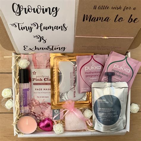 Mini Pregnancy Spa Pamper T Box Maternity Mum To Be Pamper Etsy Uk