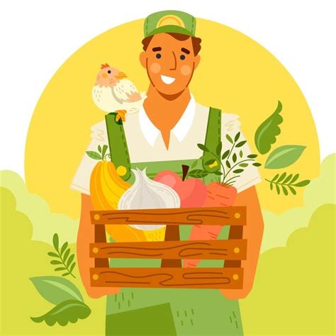 Concepto De Agricultura Ecol Gica Free Vector Freepik Freevector