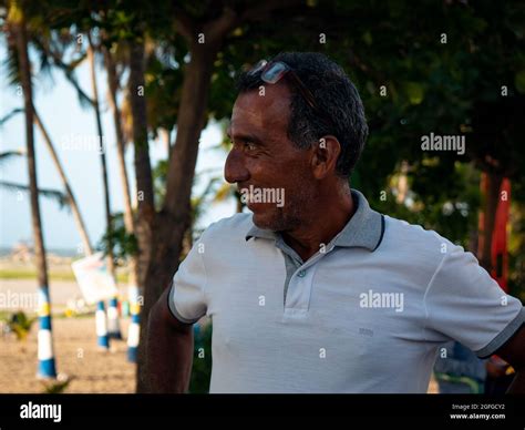 Riohacha La Guajira Colombia Mayo 26 2021 Retrato De Un Hombre