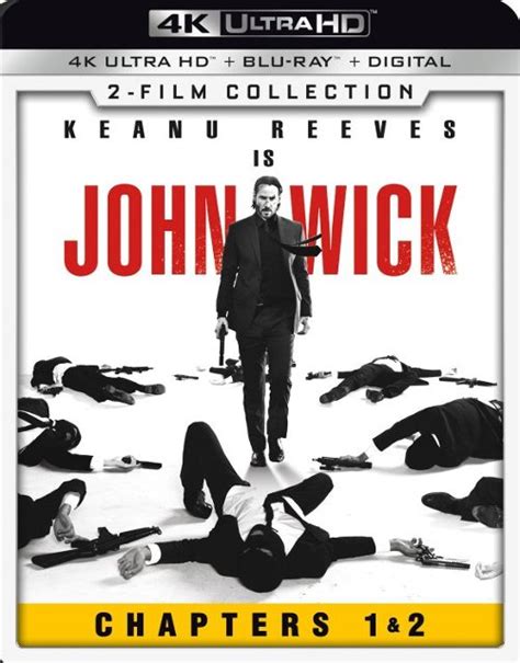 John Wick 2 Film Collection Includes Digital Copy 4k Ultra Hd Blu