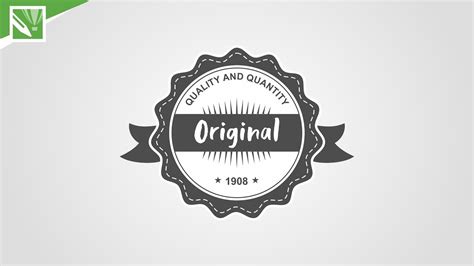 Lengkap Tutorial Desain Label Retro Vintage Menggunakan Coreldraw