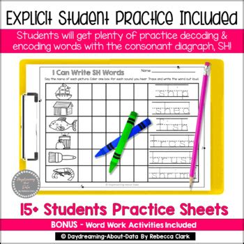 Structured Literacy Phonics Lessons Consonant Digraph Sh Tpt