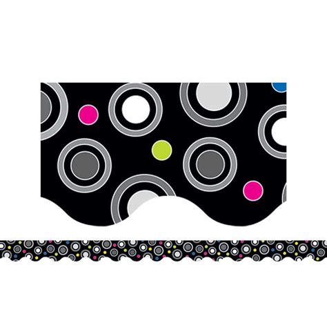 Creative Teaching Press Polka Dot Party Wavy Border Ctp7133