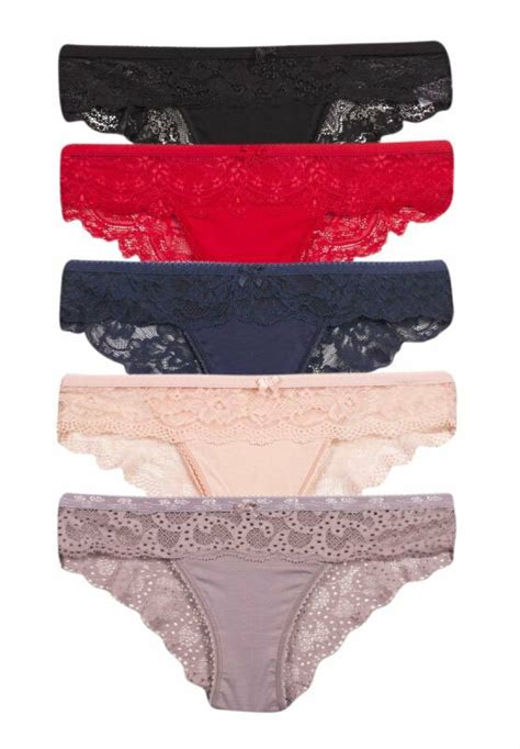 Norddiva Lingerie Silvia Γυναικεία Slip MultiPack με Δαντέλα Skroutz gr