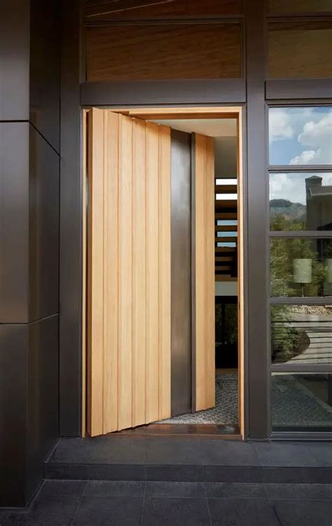 33 Unique Pivot Doors With Pros And Cons Digsdigs Entrance Door