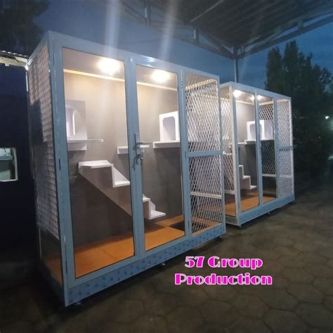 Jual Kandang Istana Rumah Kucing Hewan Cathome Cat Aquarium Aluminium