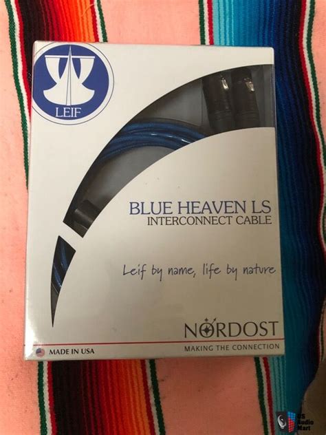 Nordost Blue Heaven Meter Balanced Xlr Pair Photo Us Audio Mart