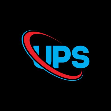 UPS logo. UPS letter. UPS letter logo design. Initials UPS logo linked ...