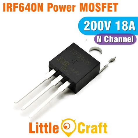 IRF640N 200V 18A Power MOSFET TO 220 Lazada