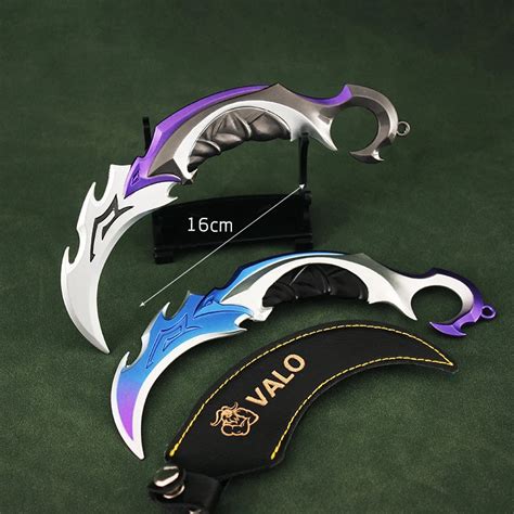 Valorant Weapon Melee Reaver 2 0 Cuchillo Karambit Juego De Metal M4