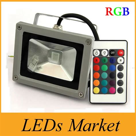 Rgb Led Flood Light W W W W W Waterproof Ip Reflector With