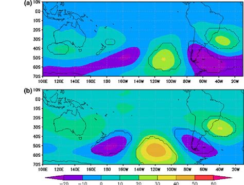 Composite Differences Of Djf Geopotential Height Anomalies At Hpa