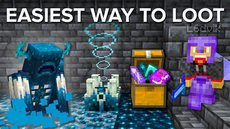 How To Loot The Ancient City Easily In Minecraft Youtube