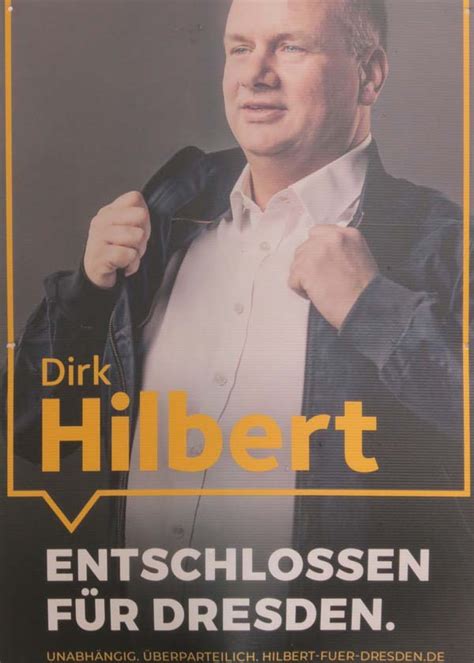 Dirk Hilbert Wird Wieder Zum Oberb Rgermeister Gew Hlt