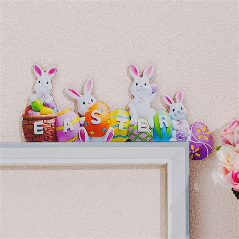 Marioyuzhang Room Decor Front Door Decor 1PC Easter Door Frame