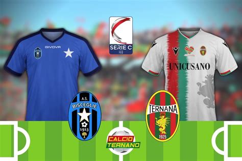 Bisceglie Ternana Le Formazioni Ufficiali Del Ventura Calcio Ternano