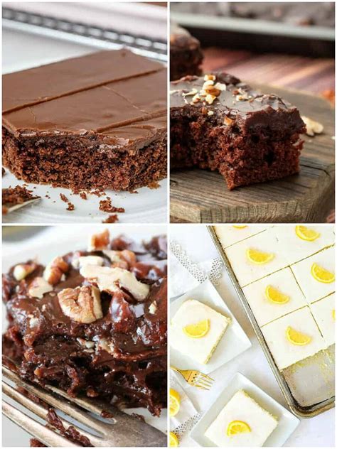 26 Texas Sheet Cake Recipes To Satisfy Your Sweet Tooth