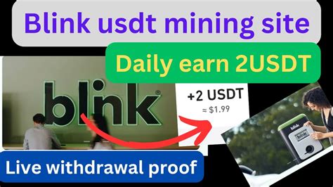 Blink Usdt New High Yield App Latest Earning Project Live