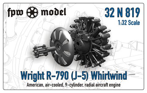 Wright R 790 J 5 Whirlwind Fpw Model 32n819